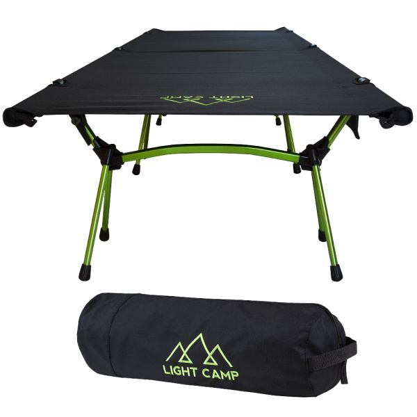 Раскладушка Folding Cot (черный/зеленый)